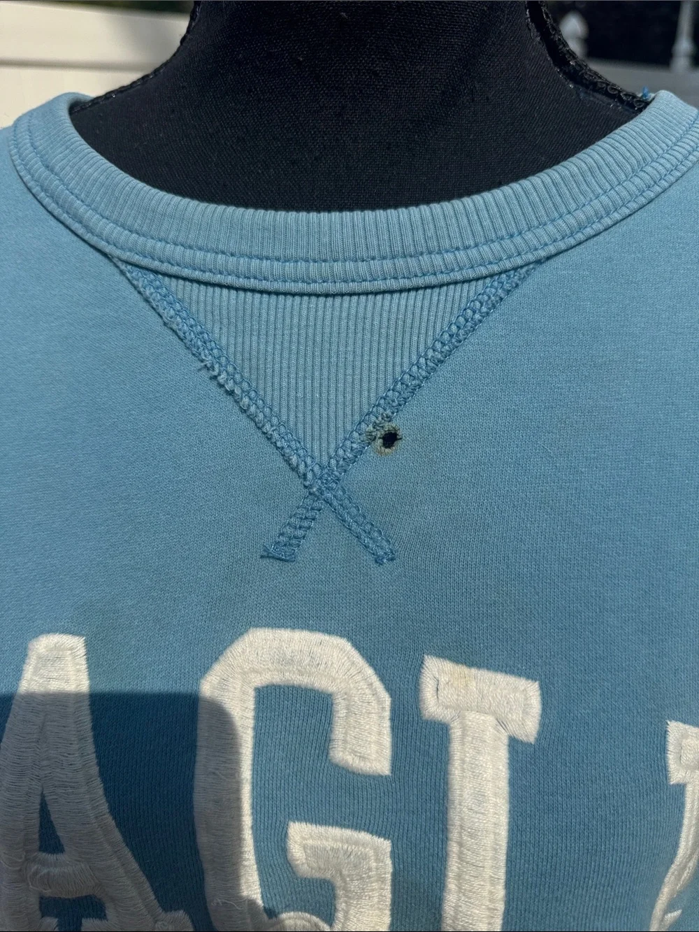 American Eagle Outfitters Light Blue Crewneck Sweatshirt